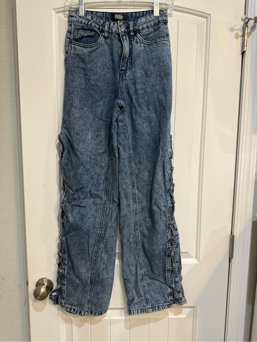 Venus high slit jeans